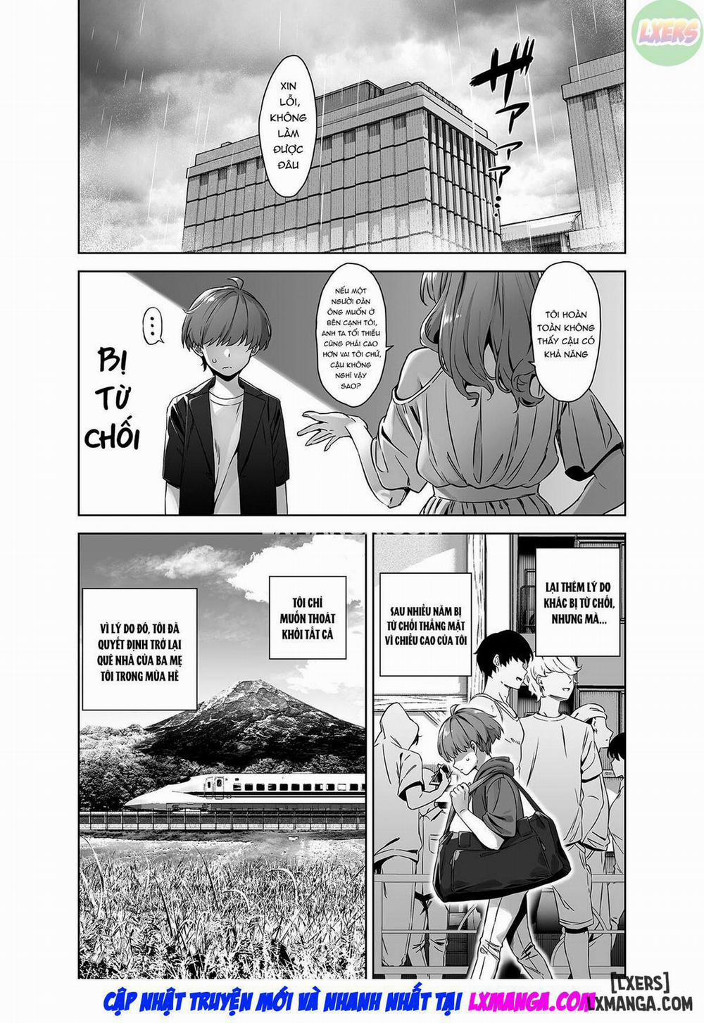 Natsu to Inaka to Yuuwaku shite kuru Dekkai Oshiego Oneshot trang 5