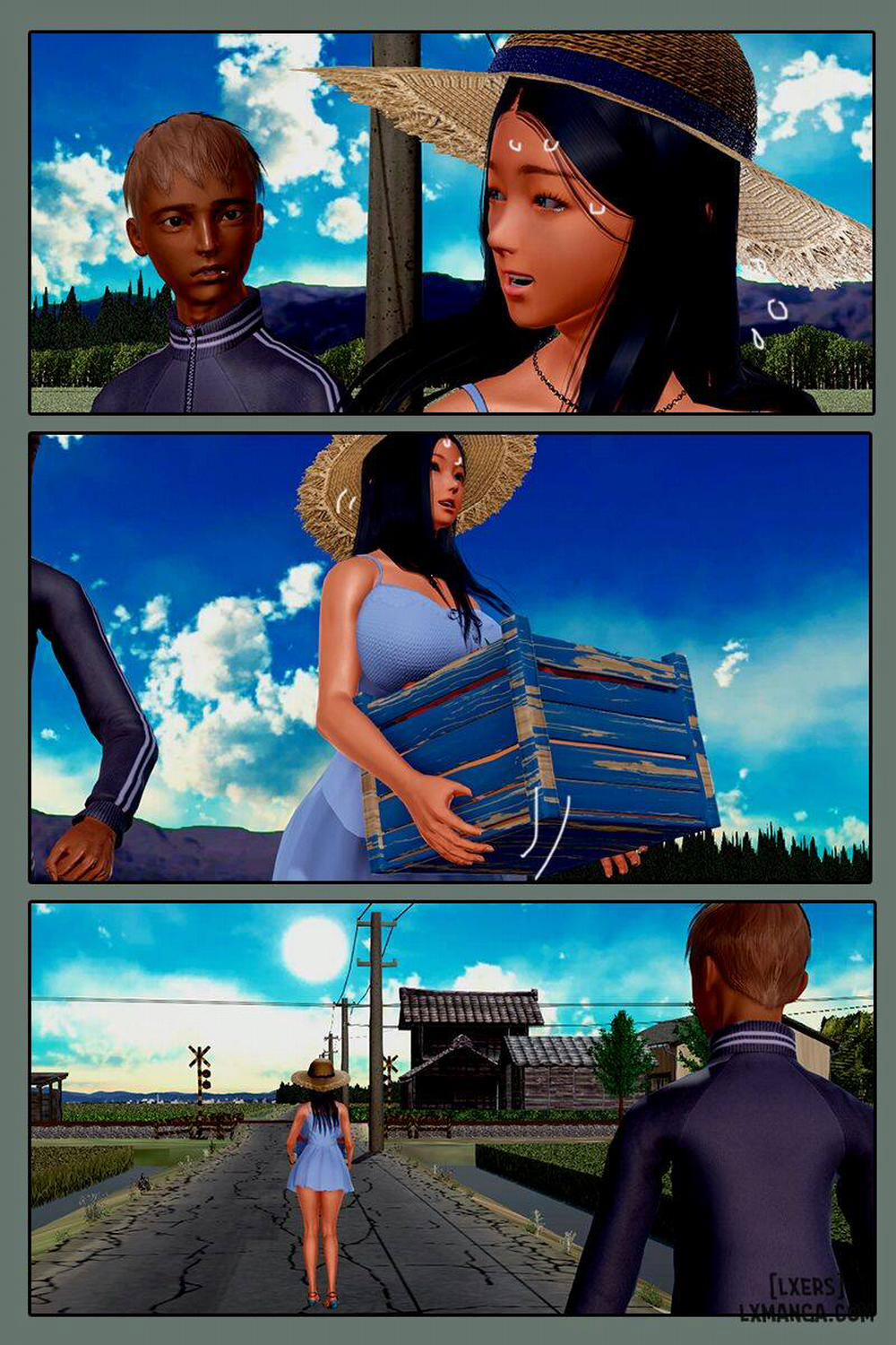 Natsuki in Rural Village 1 trang 44