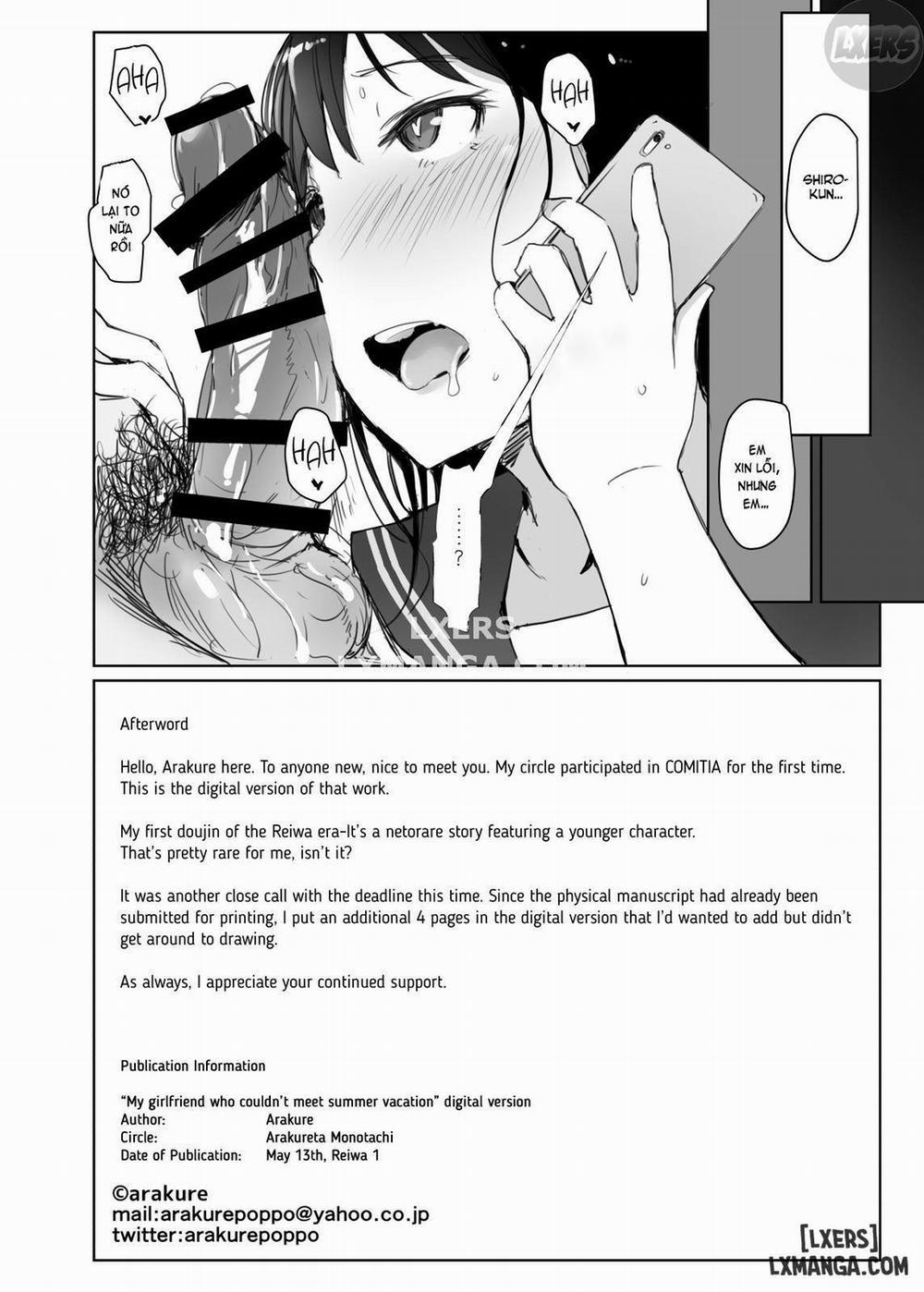 Natsuyasumi ni Aenakatta Boku no Kanojo wa Oneshot trang 28