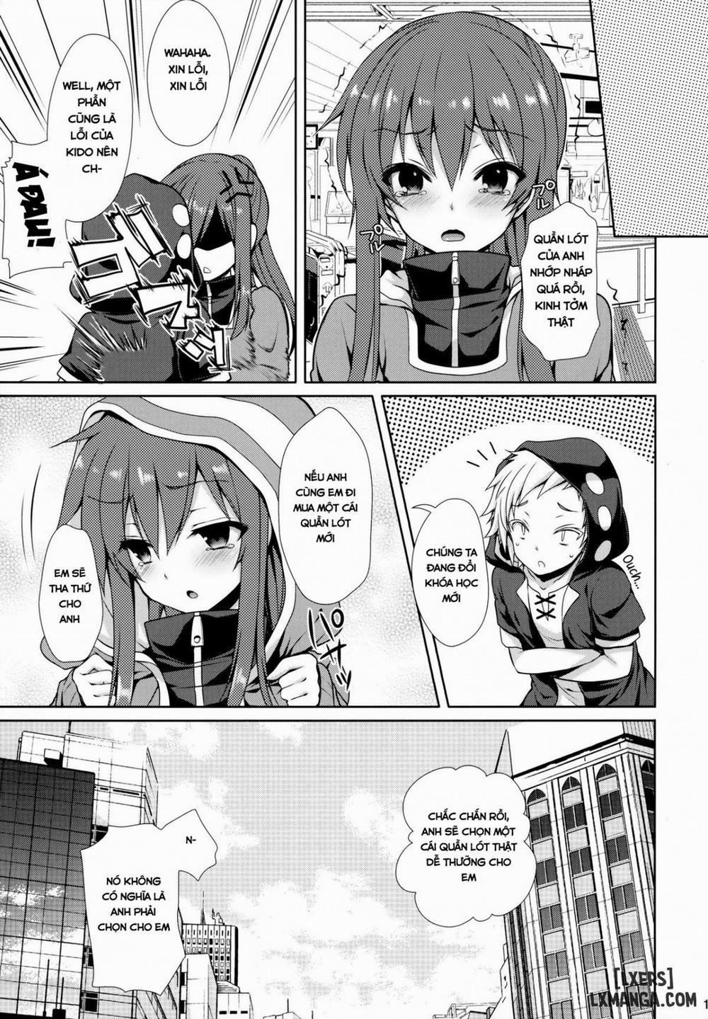 Nee Kido, Chikan Gokko Shiyou ka Oneshot trang 13