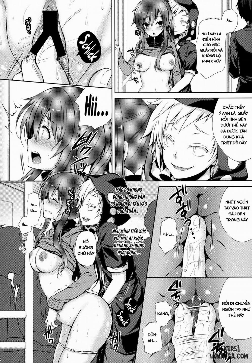 Nee Kido, Chikan Gokko Shiyou ka Oneshot trang 6