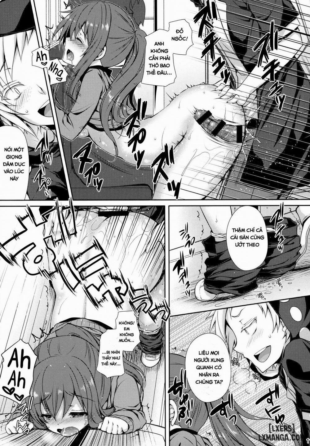 Nee Kido, Chikan Gokko Shiyou ka Oneshot trang 9