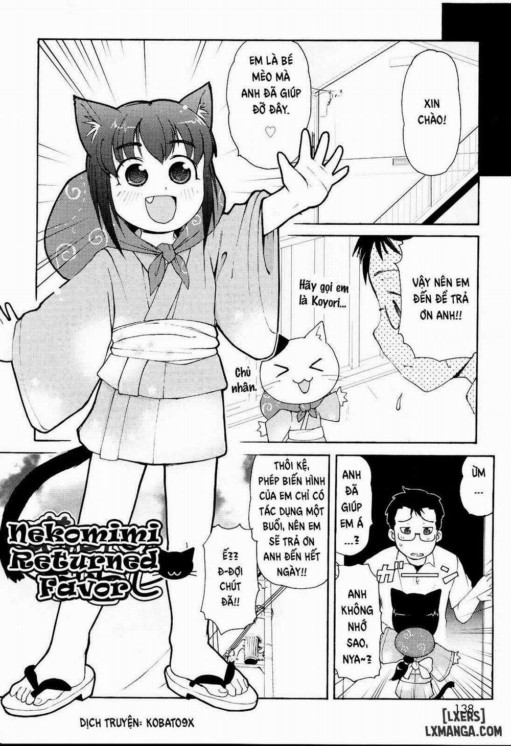 Nekomimi Returned Favor Oneshot trang 1