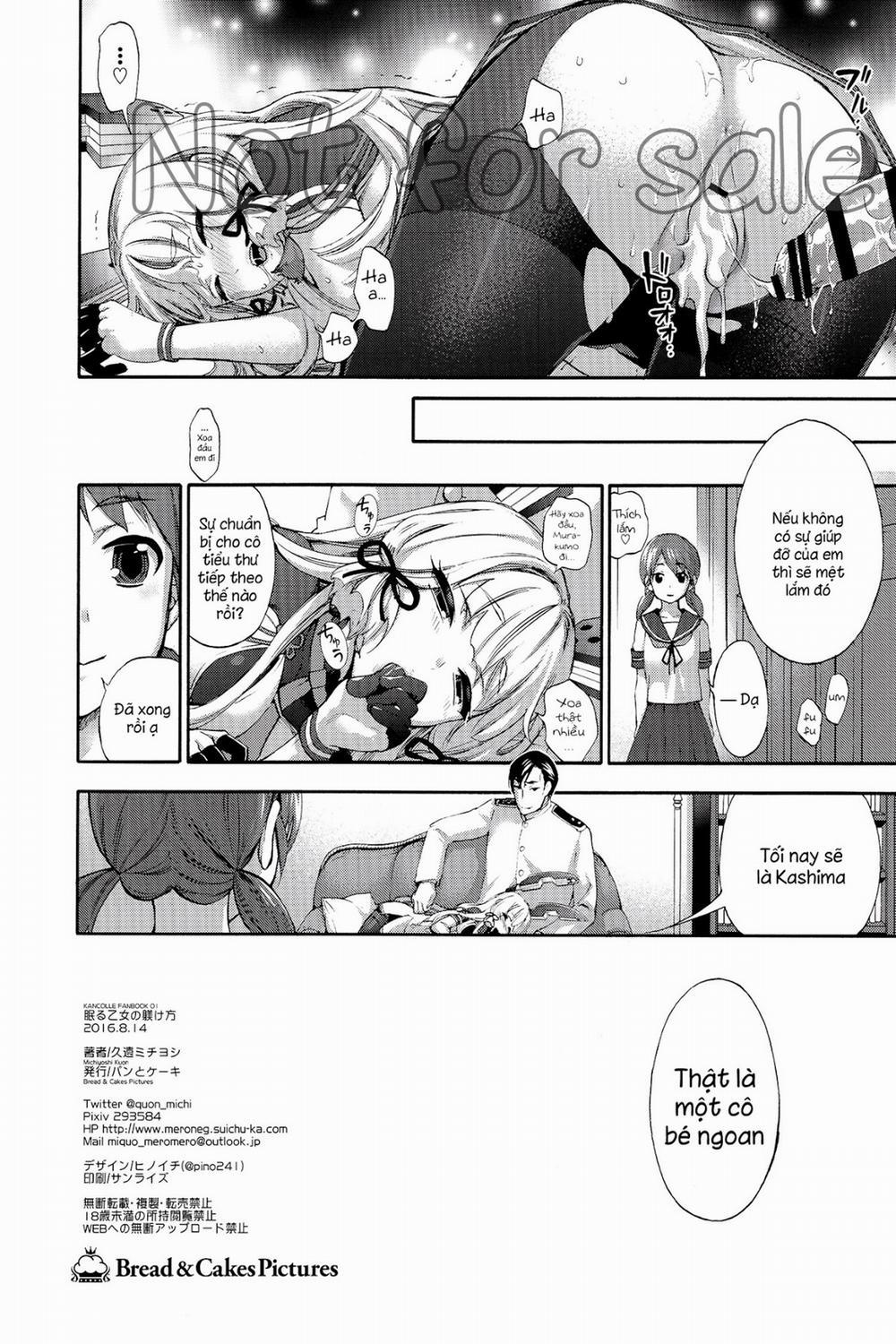 Nemuru Otome No Shitsukekata (Kancolle) Oneshot trang 16
