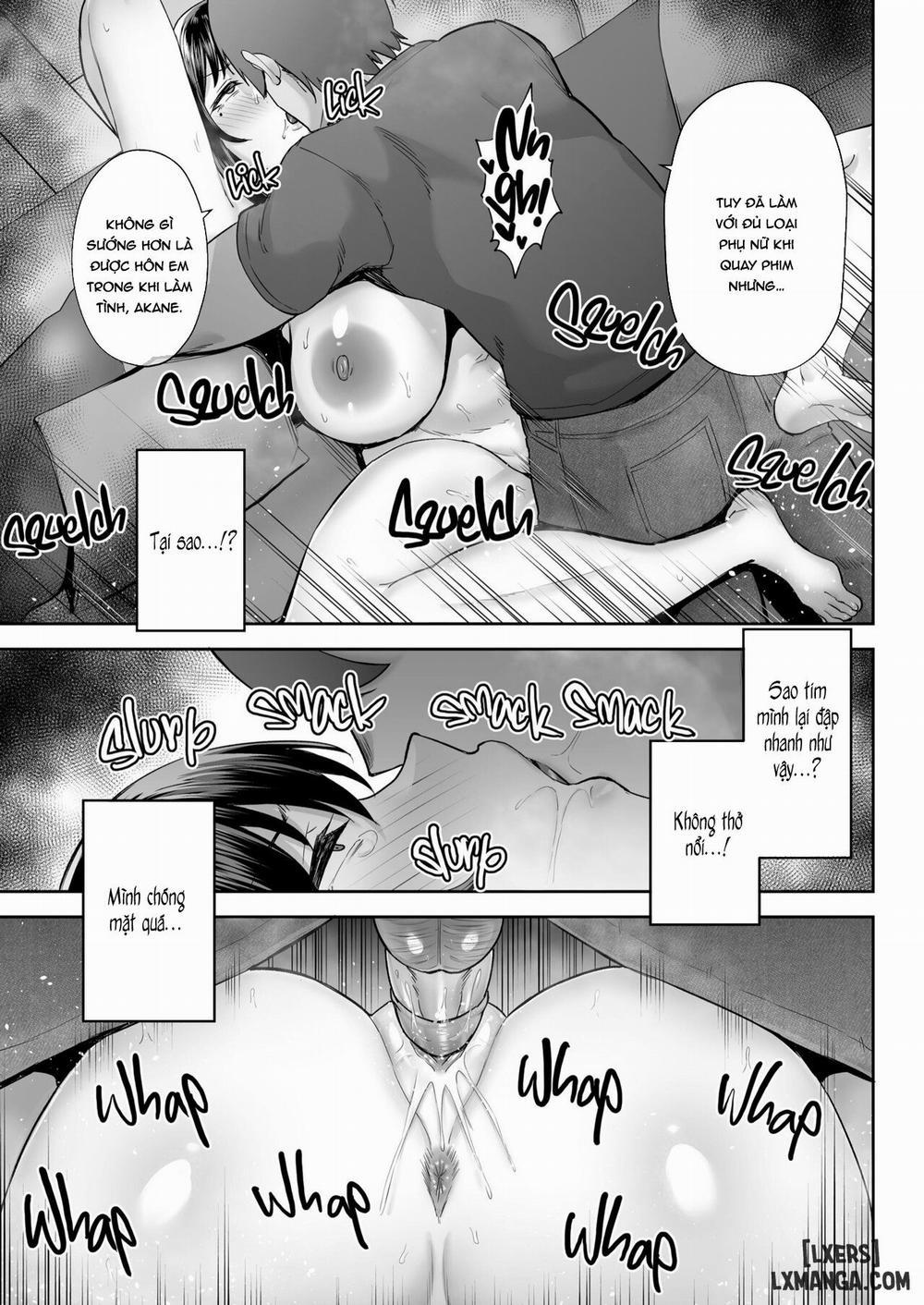 Netorareta Bakunyuu Osananajimi Tsuma Akane -Mukashikkara Shinyuu (SeFri) to Yarimakuri Deshita lol- Oneshot trang 42