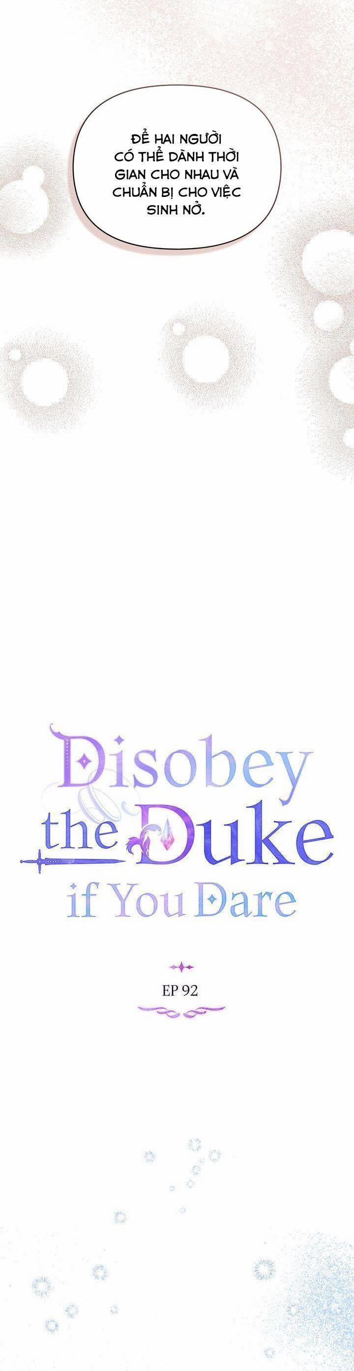 Nếu Tôi Không Nghe Lời Công Tước 92 trang 20