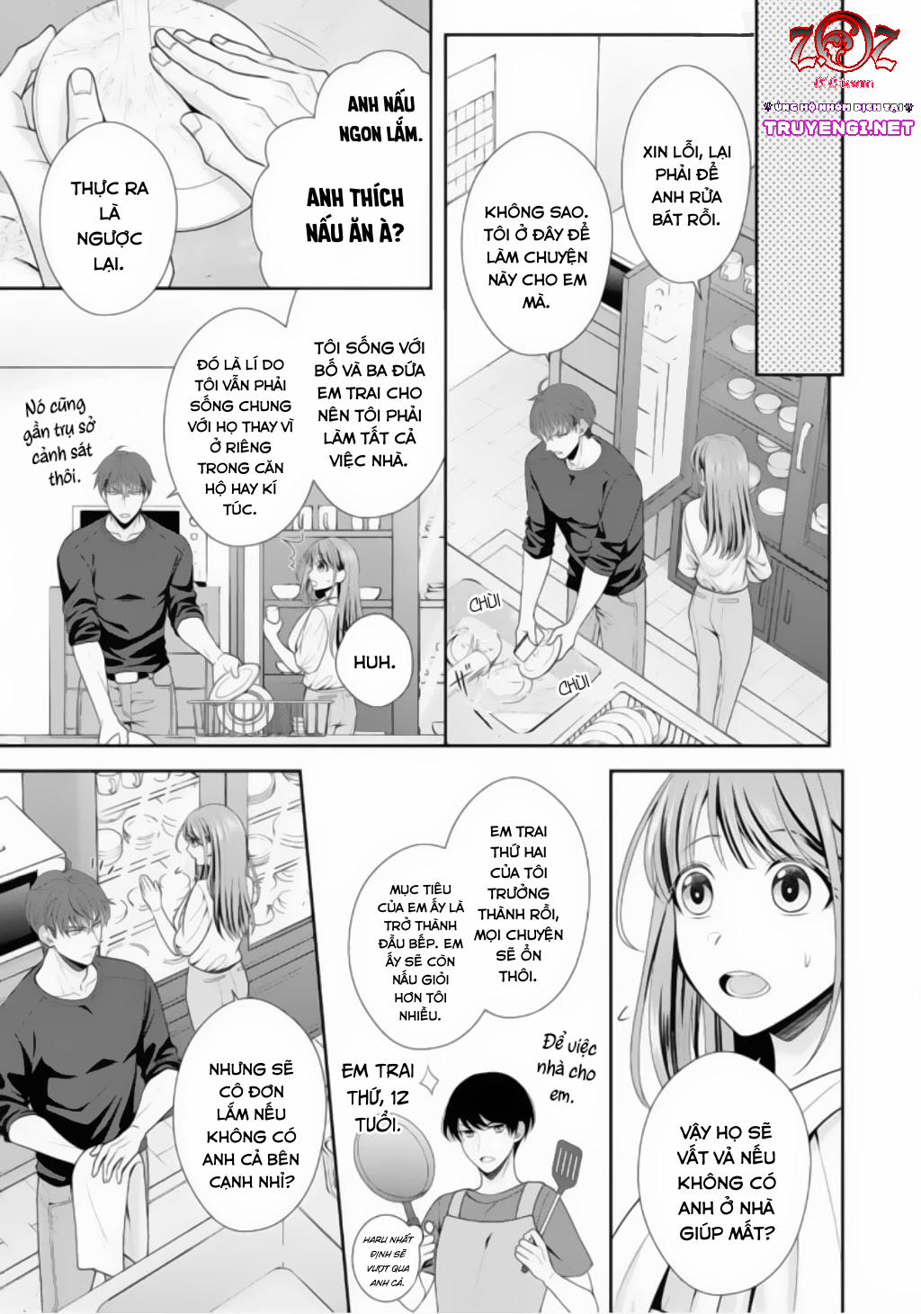 Ngài Cảnh Sát, Thật Là Thú Tính! 1 trang 15