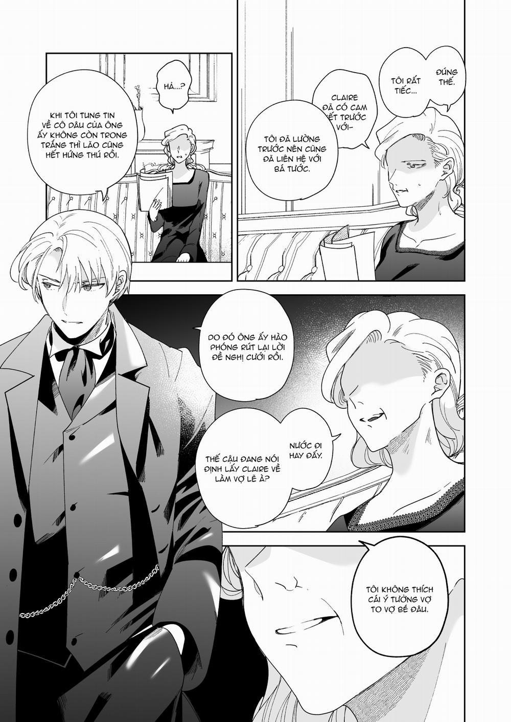 Ngài hầu tước kế vị sẽ không cho tôi rời đi - Lời hồi đáp 1 trang 25