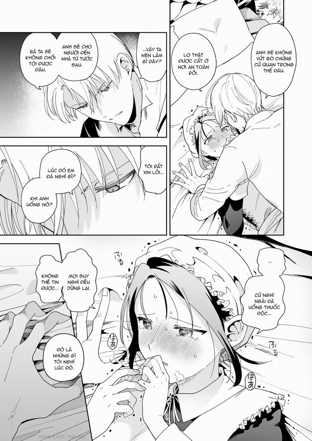 Ngài hầu tước kế vị sẽ không cho tôi rời đi - Lời hồi đáp 3 trang 10