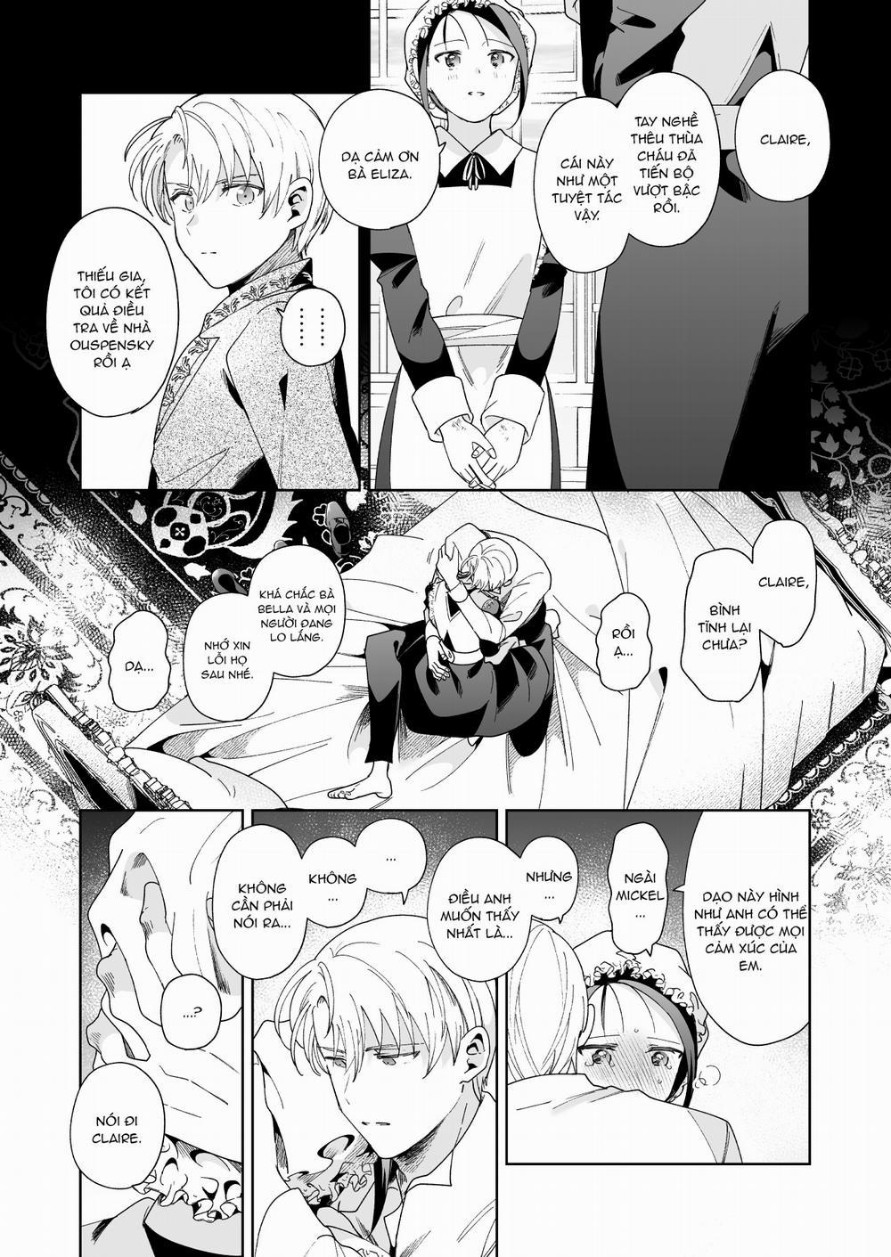 Ngài hầu tước kế vị sẽ không cho tôi rời đi - Lời hồi đáp 3 trang 15