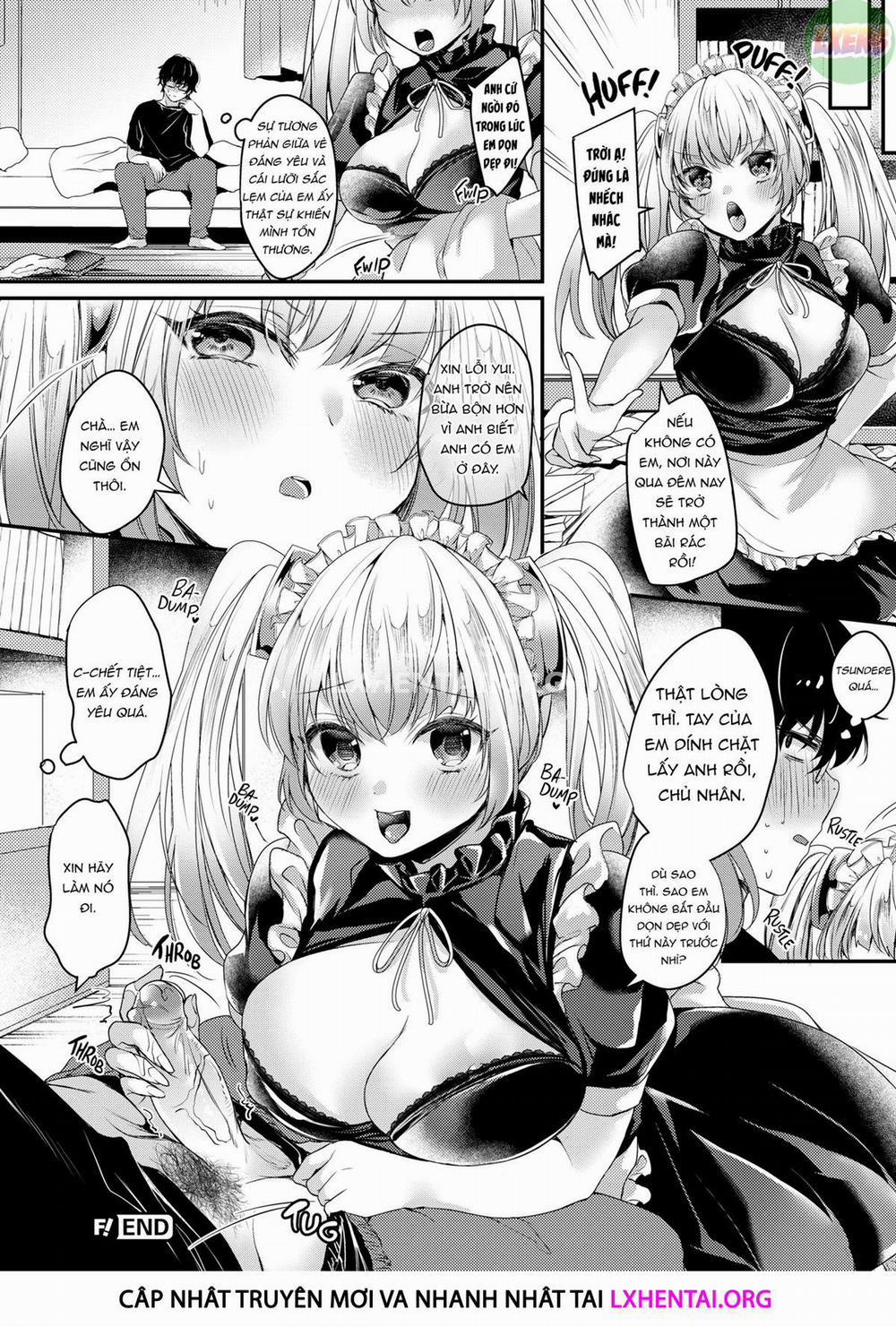 Ngất ngây ngọt ngào nóng bỏng 2 0 The Tsundere Little Sister Maid Android Wants Attention trang 20