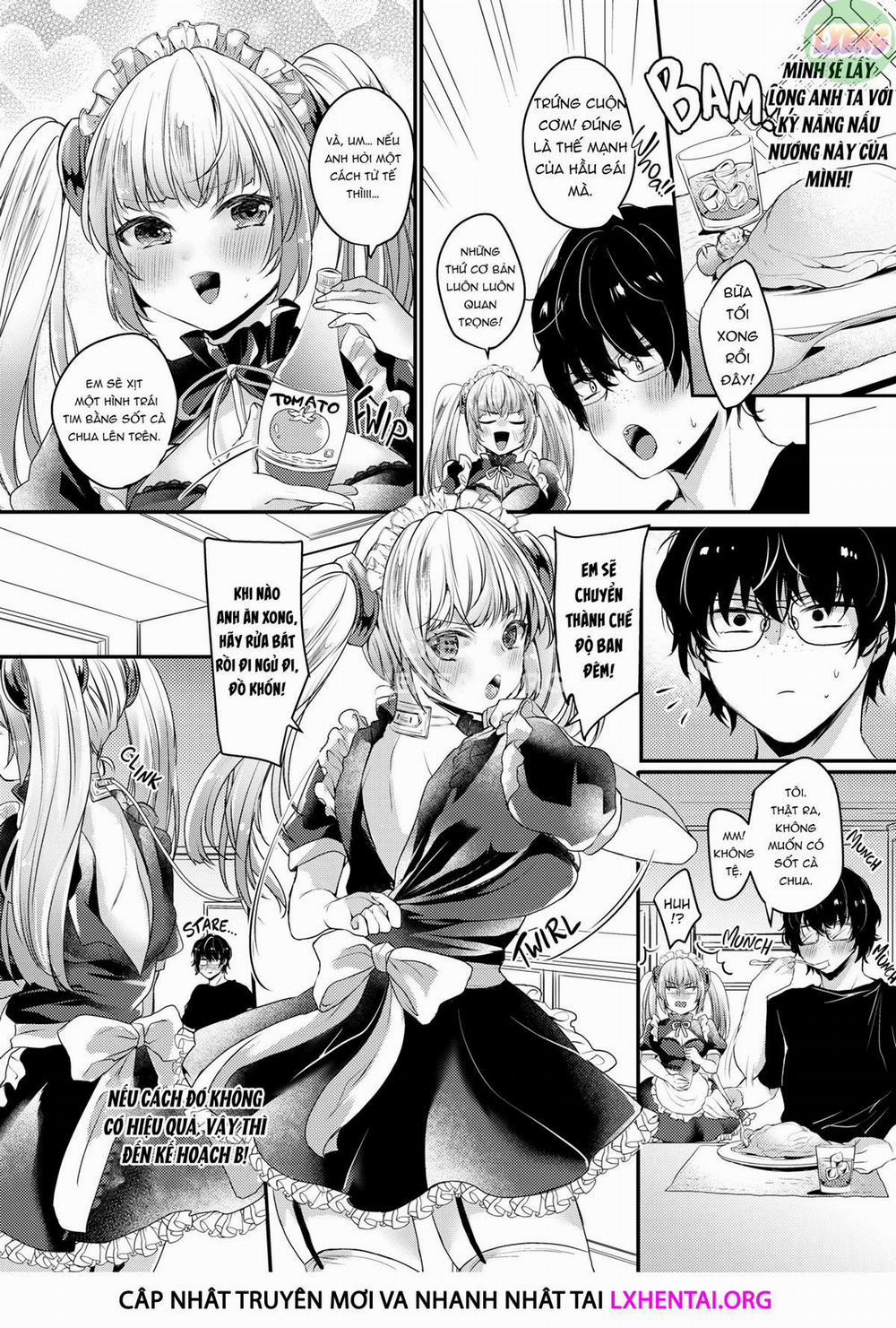 Ngất ngây ngọt ngào nóng bỏng 2 0 The Tsundere Little Sister Maid Android Wants Attention trang 4