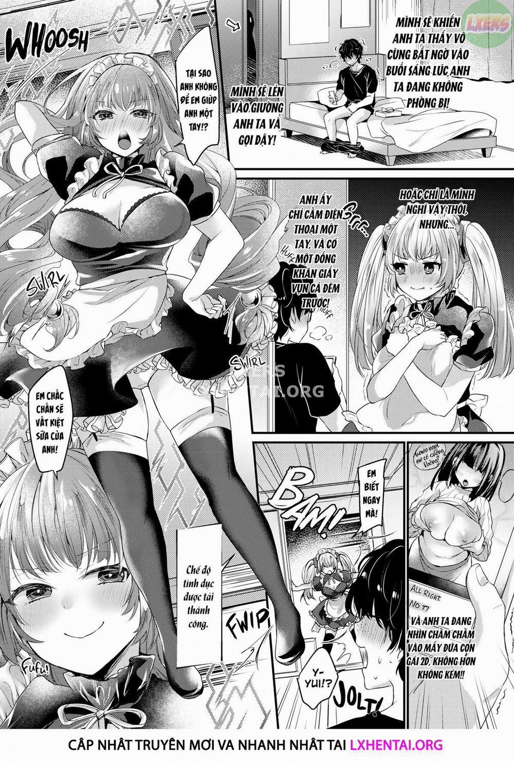 Ngất ngây ngọt ngào nóng bỏng 2 0 The Tsundere Little Sister Maid Android Wants Attention trang 5