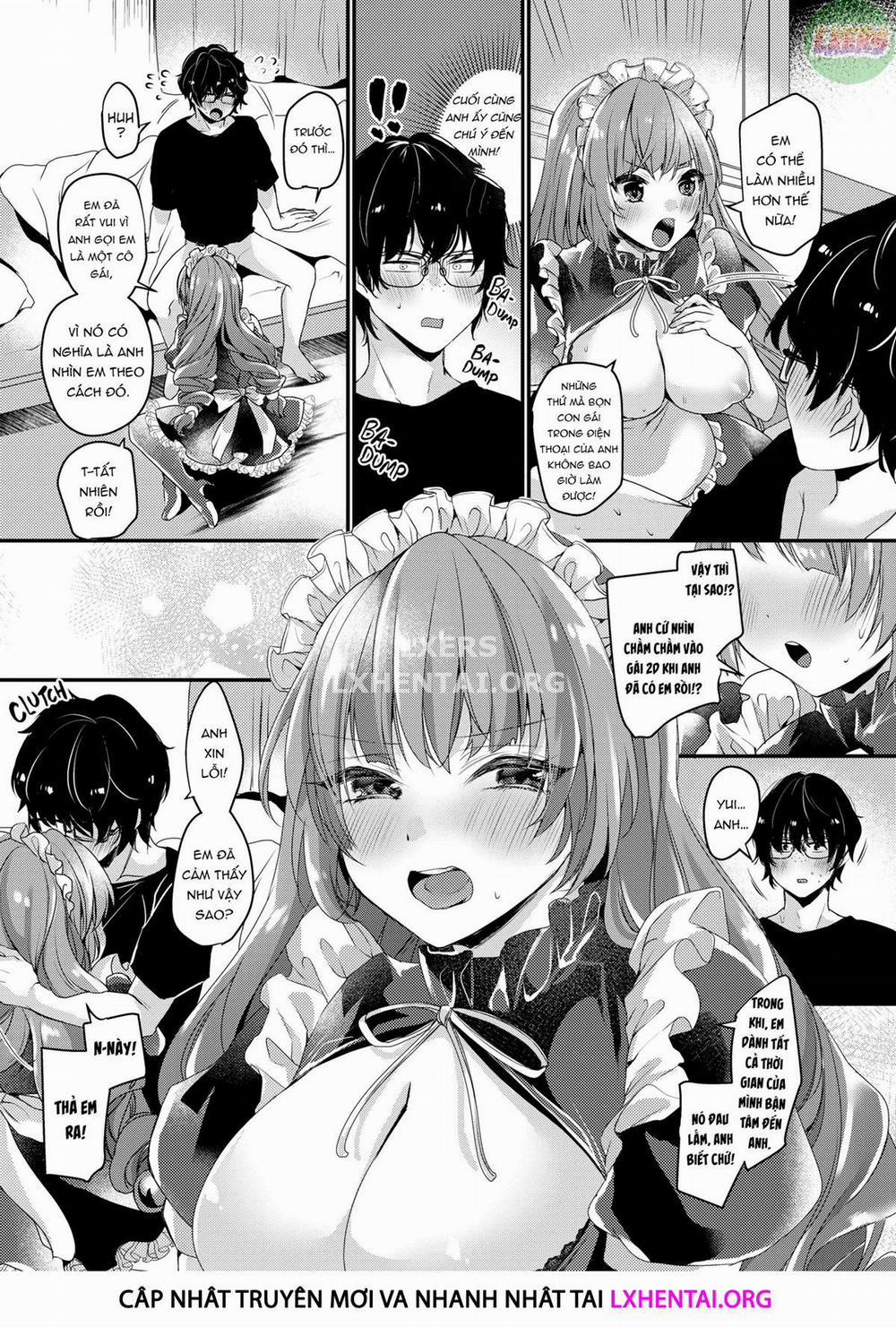 Ngất ngây ngọt ngào nóng bỏng 2 0 The Tsundere Little Sister Maid Android Wants Attention trang 9
