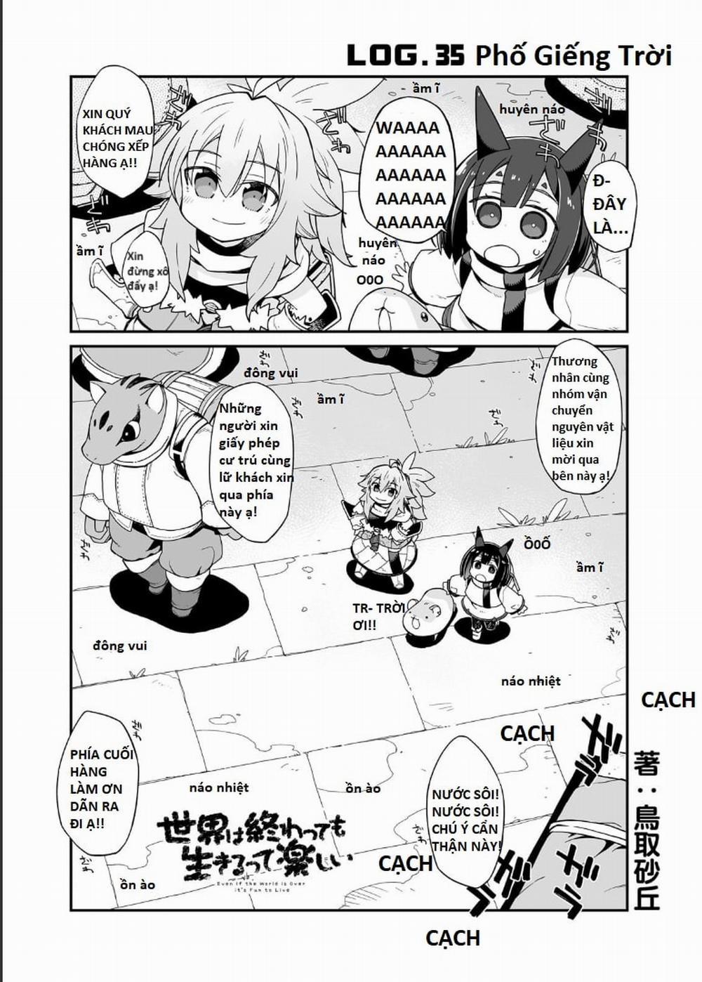 Ngay Cả Khi Hậu Tận Thế, Thật Hạnh Phúc Vẫn Còn Được Sống… 35.1 trang 0