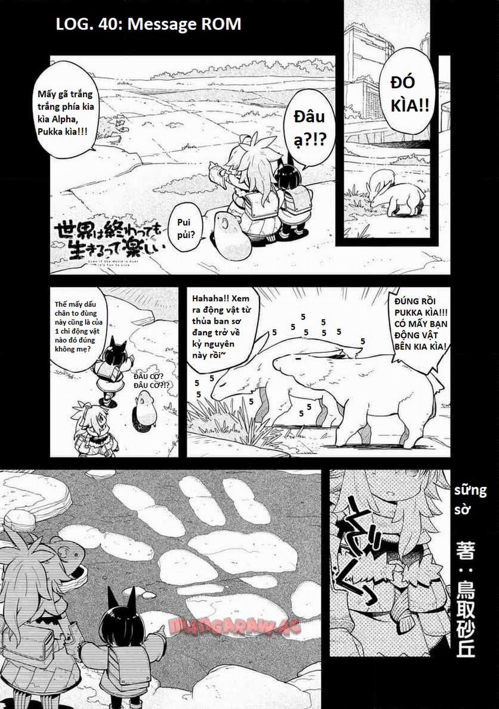 Ngay Cả Khi Hậu Tận Thế, Thật Hạnh Phúc Vẫn Còn Được Sống… 40.1 trang 0