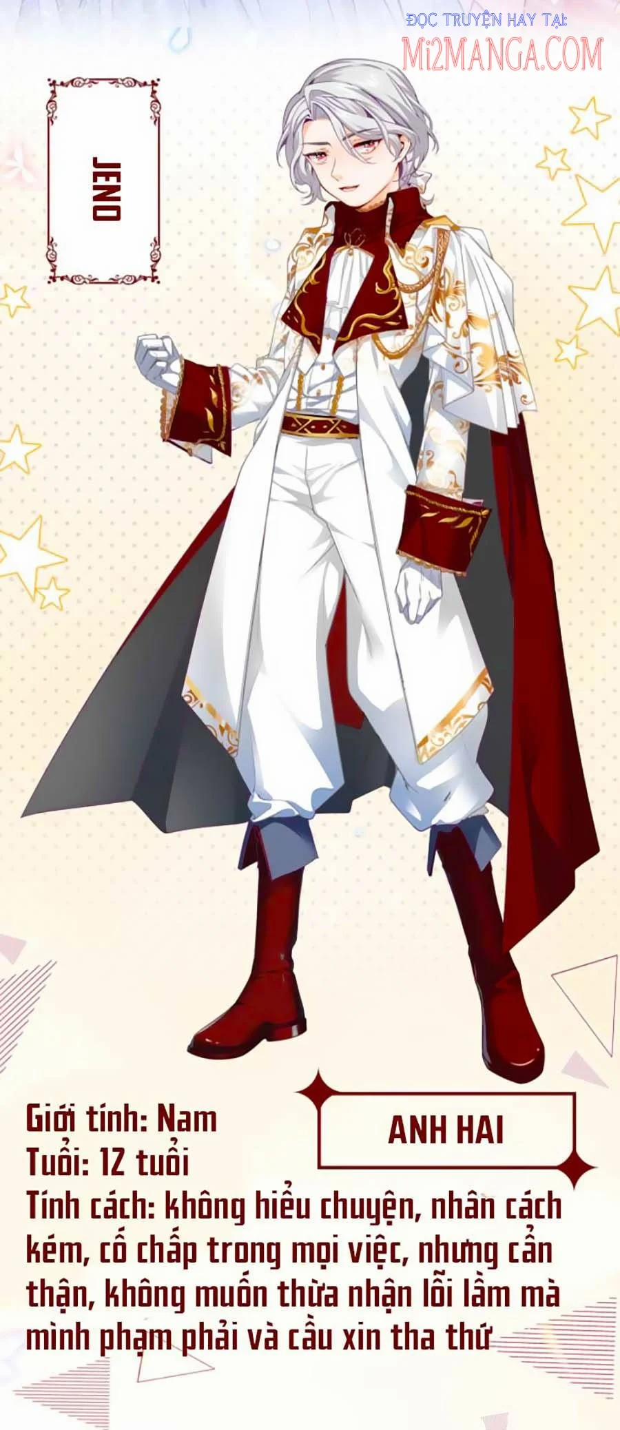 Ngày Nào Đó Trở Thành Công Chúa Tế Phẩm 0.0 Giới thiệu nhân vật trang 4