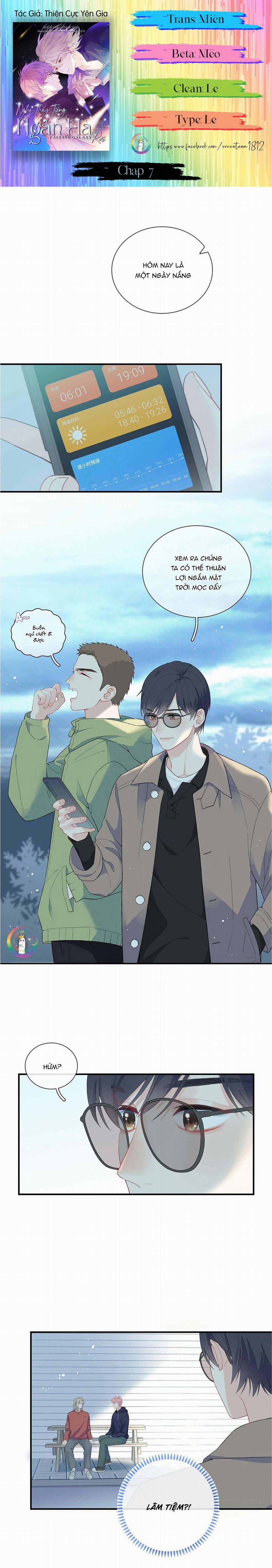 Nghe Thấy Tiếng Ngân Hà Rơi 7 trang 0