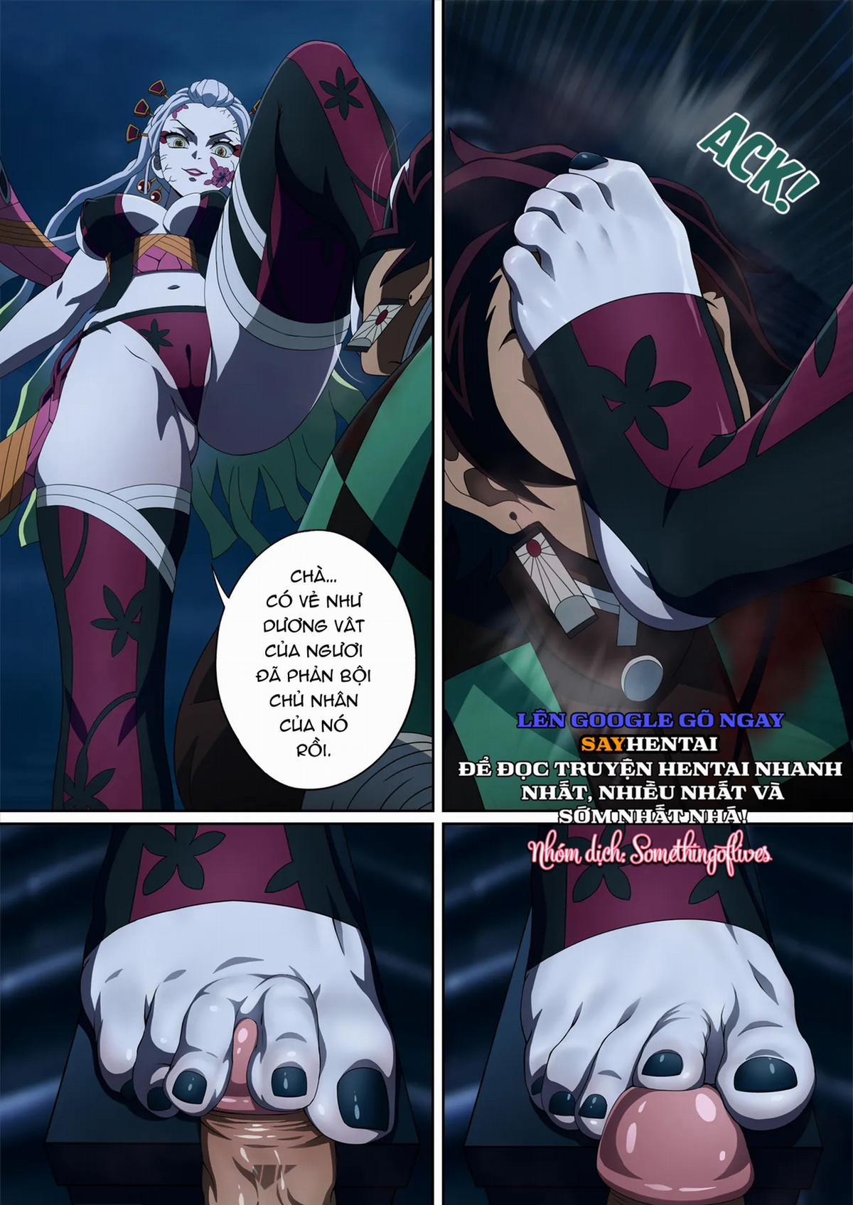 Nghệ thuật hút máu của Daki 1 trang 11