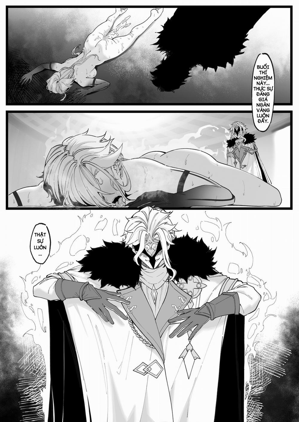 Nghiên cứu của Bác sĩ... 0 Thử thuốc kích dục cùng Arlecchino trang 25