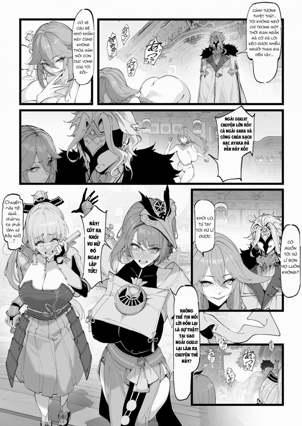 Nghiên cứu của Bác sĩ... 2.2 (Phần sau): Hiếp dâm tướng quân Sara và tiểu thư Ayaka trang 4