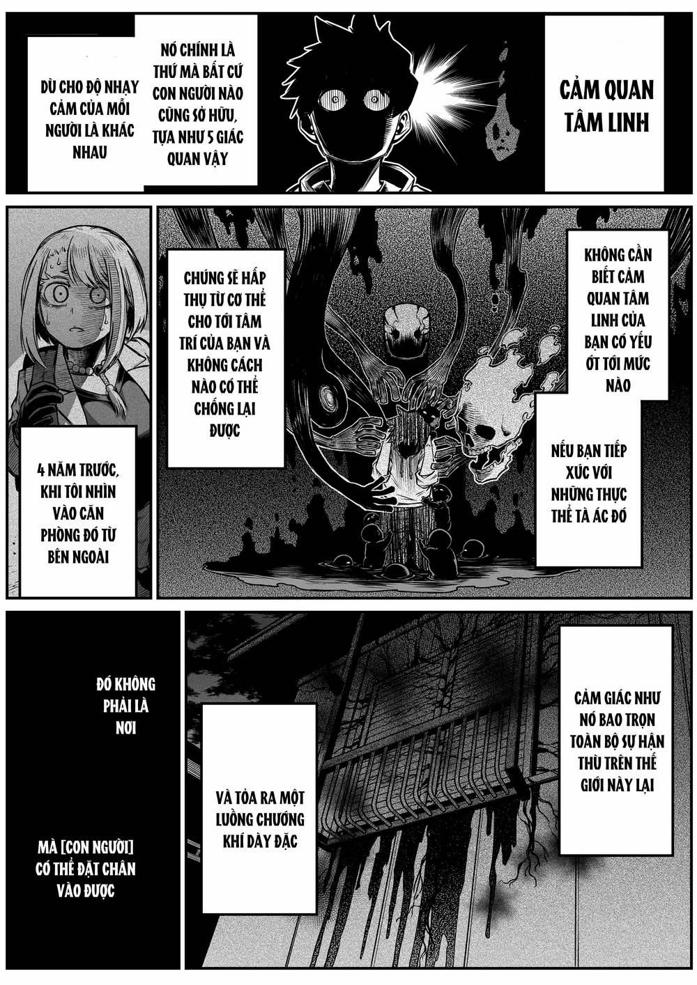 Ngôi Nhà Bị Ma Ám Mạnh Nhất Và Chàng Trai Không Có Năng Lực Tâm Linh 16 trang 1
