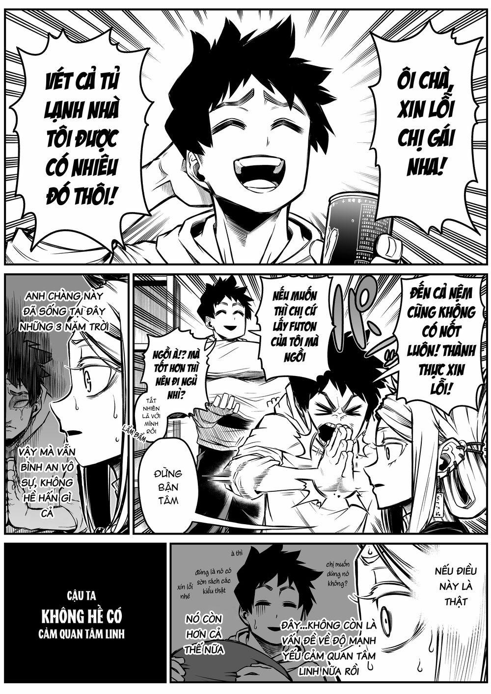 Ngôi Nhà Bị Ma Ám Mạnh Nhất Và Chàng Trai Không Có Năng Lực Tâm Linh 16 trang 2