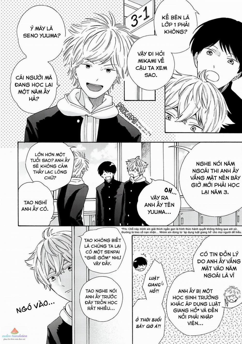 Ngôi Sao Hạng Nhất Được Vẽ Bằng Nụ Hôn 1 trang 4