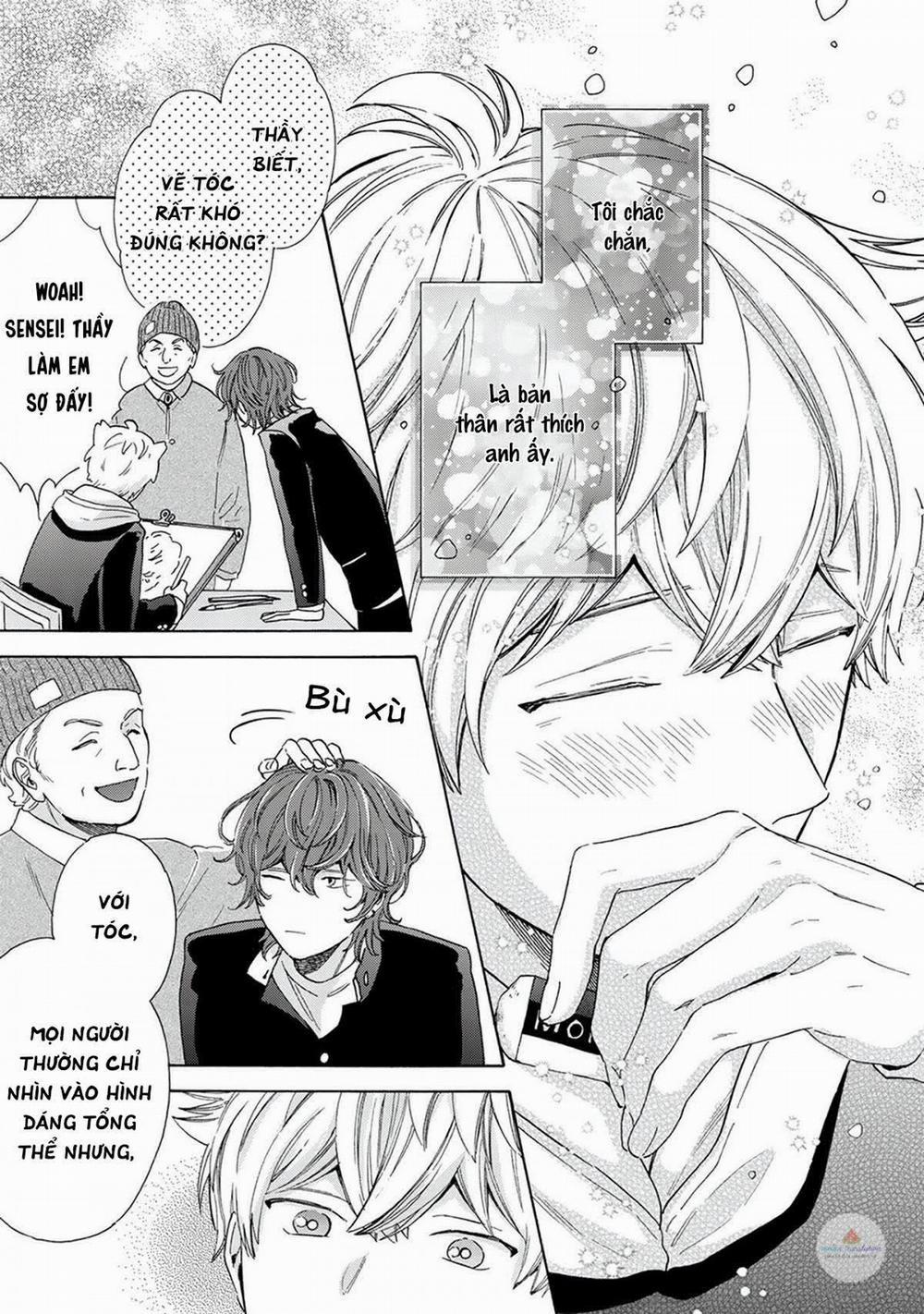 Ngôi Sao Hạng Nhất Được Vẽ Bằng Nụ Hôn 3 trang 12