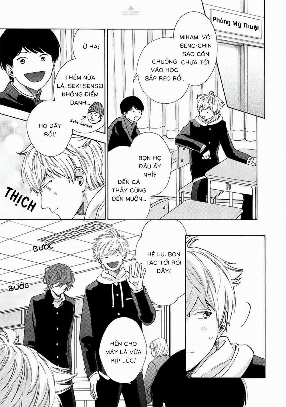 Ngôi Sao Hạng Nhất Được Vẽ Bằng Nụ Hôn 3 trang 8