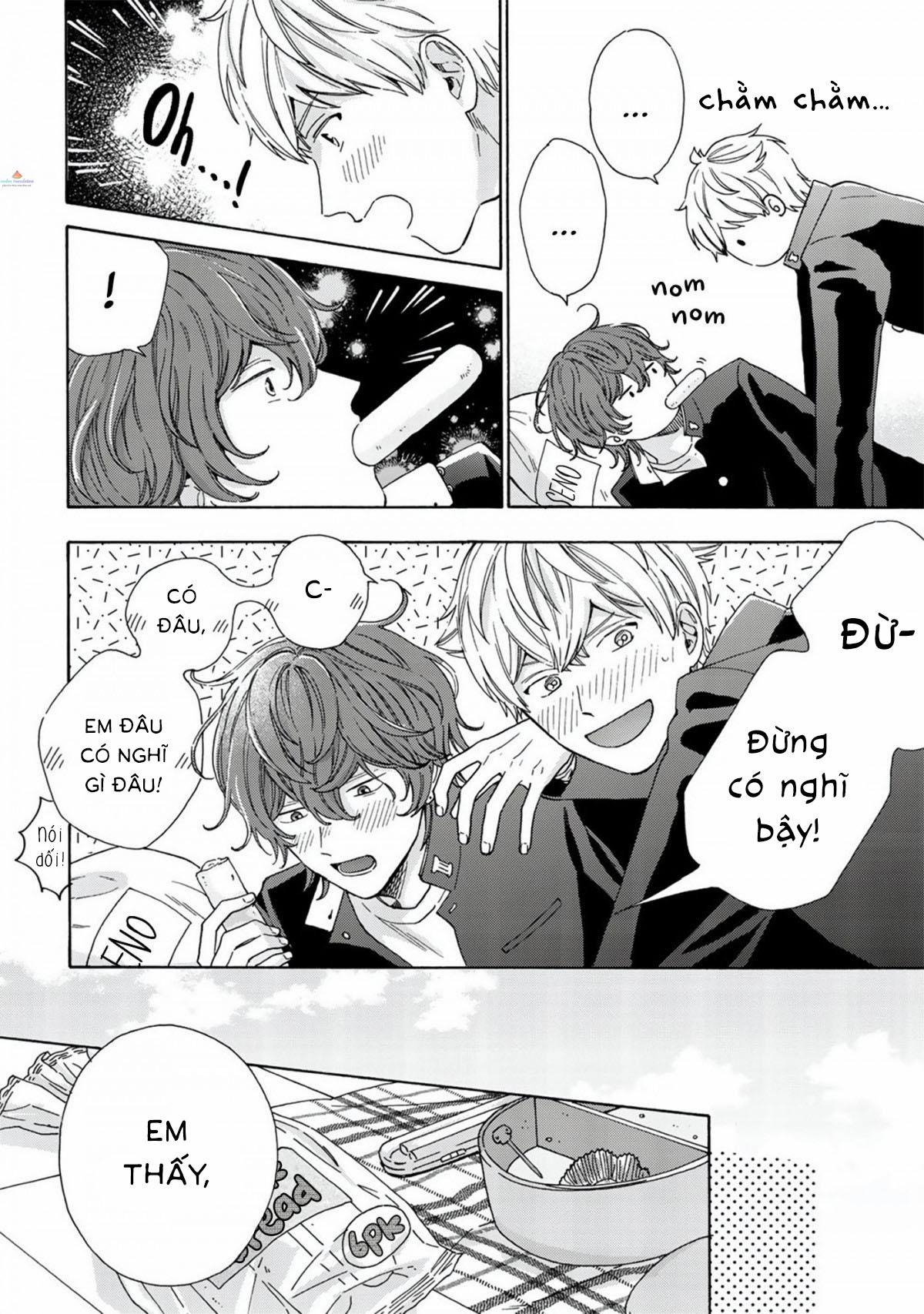 Ngôi Sao Hạng Nhất Được Vẽ Bằng Nụ Hôn 4 trang 10