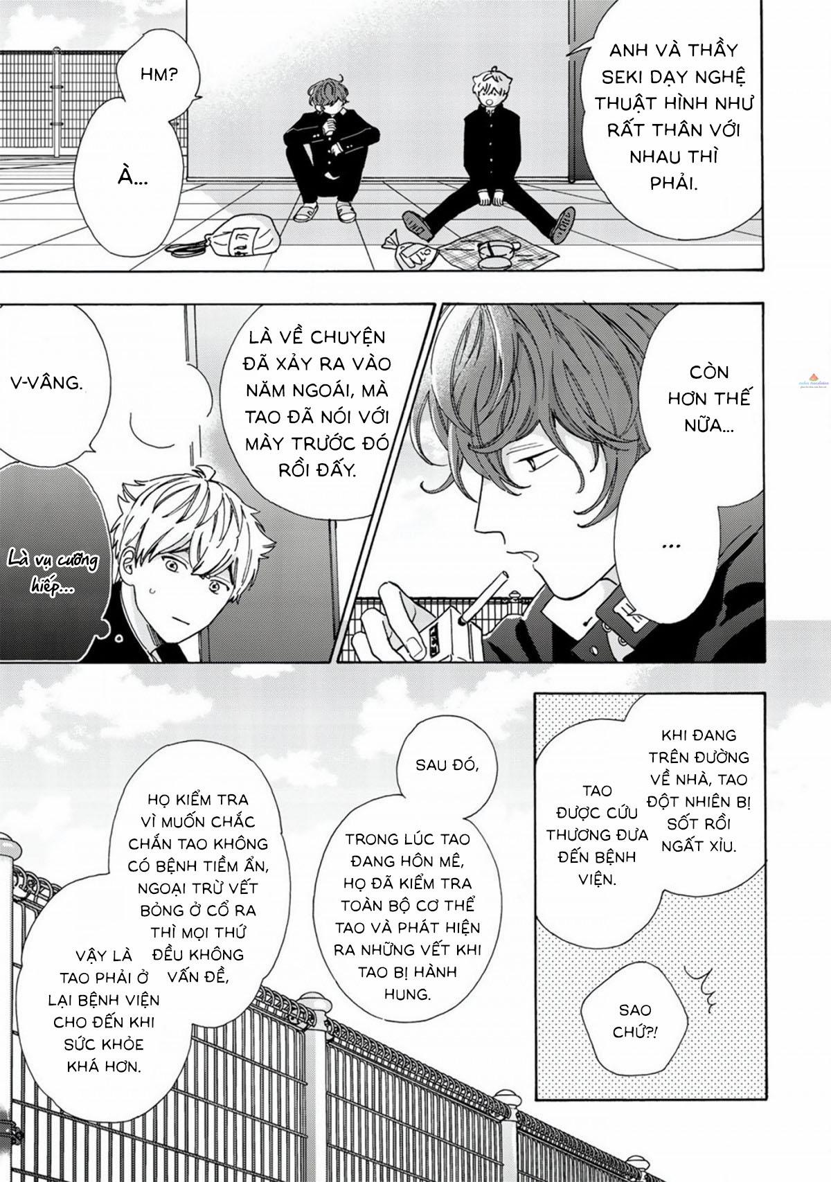 Ngôi Sao Hạng Nhất Được Vẽ Bằng Nụ Hôn 4 trang 11