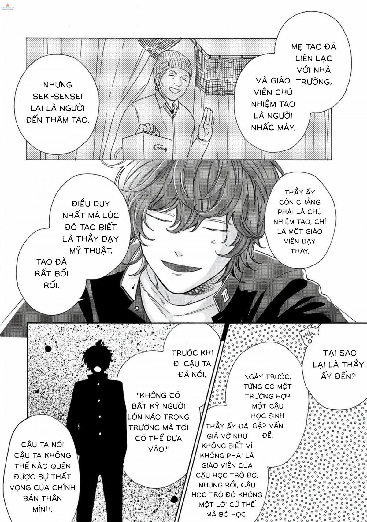 Ngôi Sao Hạng Nhất Được Vẽ Bằng Nụ Hôn 4 trang 12