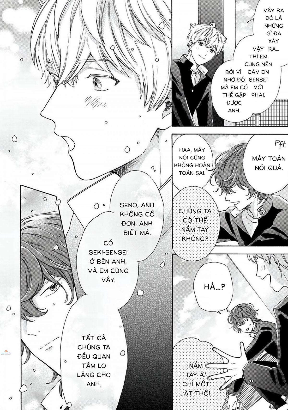 Ngôi Sao Hạng Nhất Được Vẽ Bằng Nụ Hôn 4 trang 14