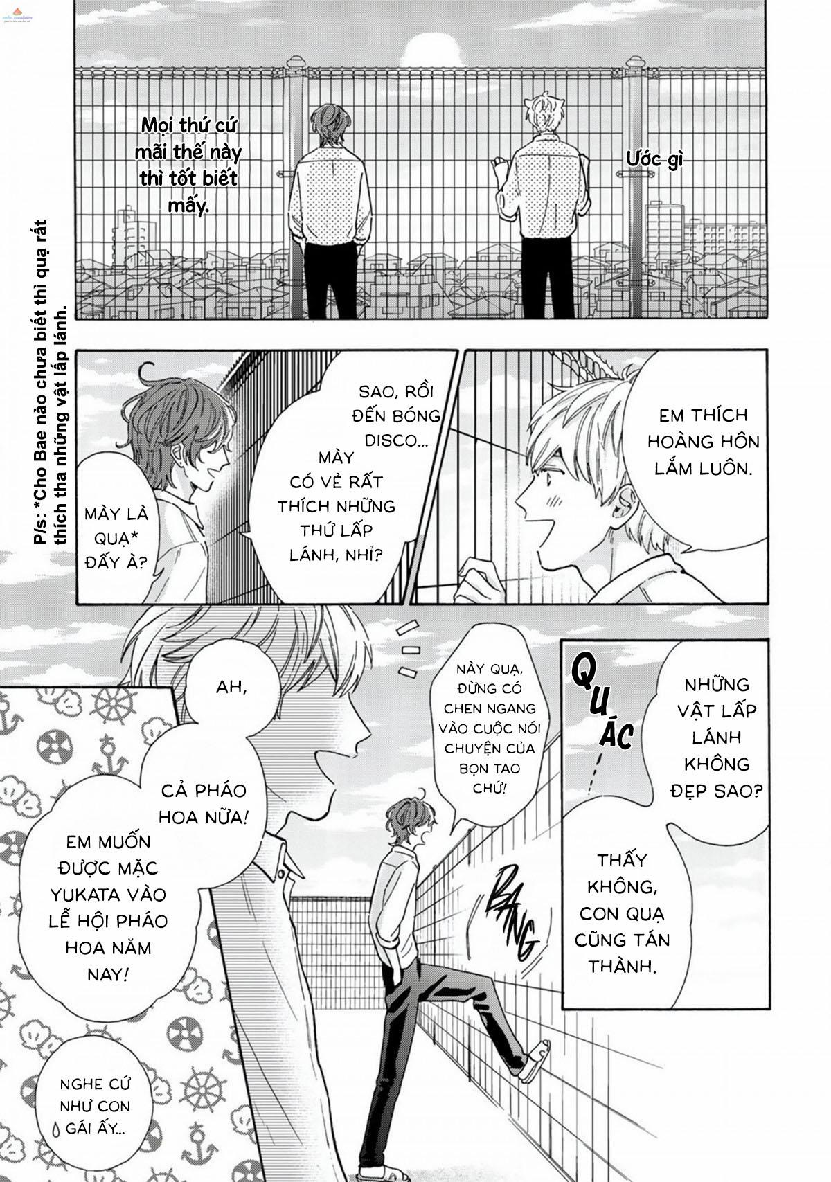 Ngôi Sao Hạng Nhất Được Vẽ Bằng Nụ Hôn 4 trang 24