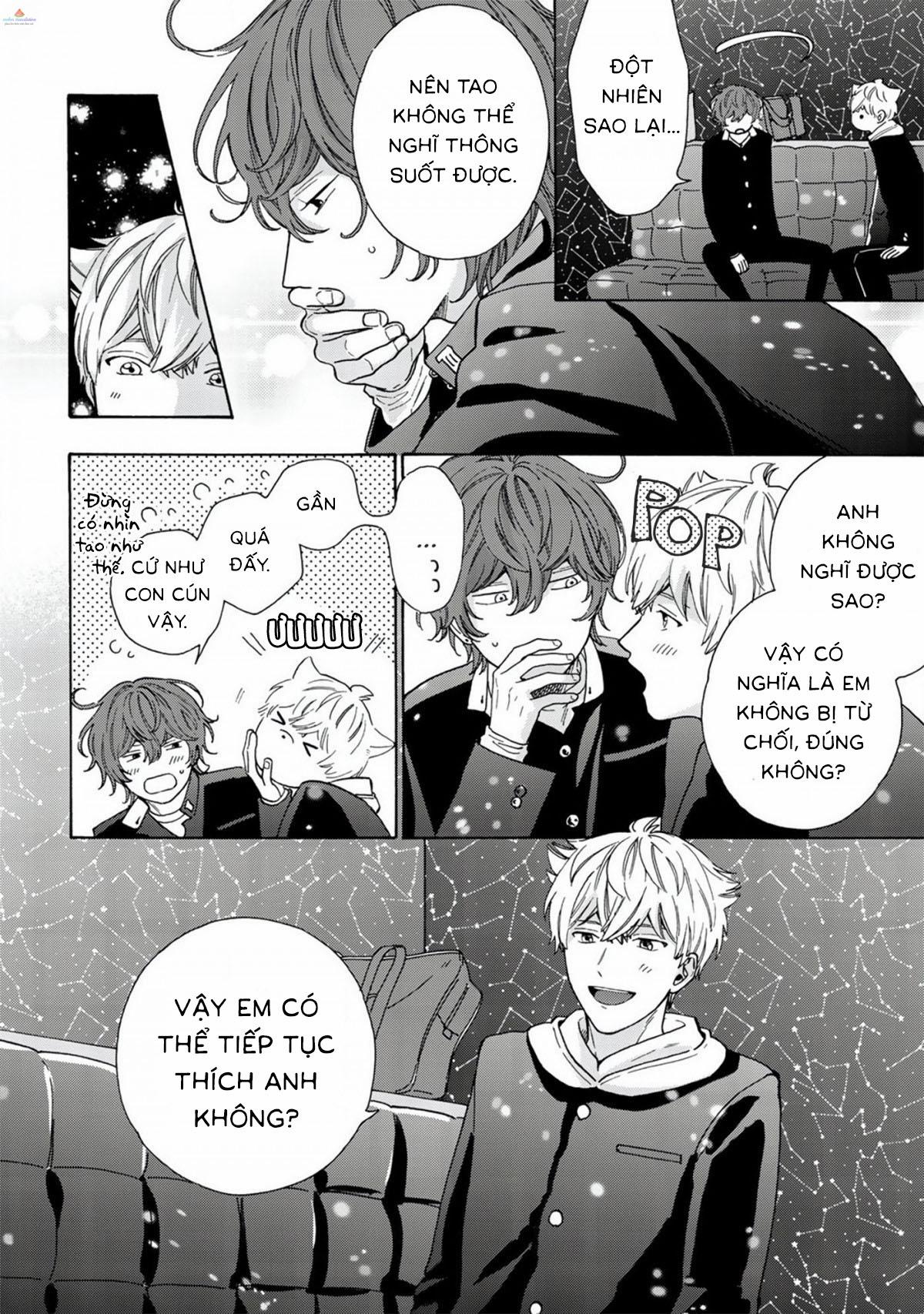 Ngôi Sao Hạng Nhất Được Vẽ Bằng Nụ Hôn 4 trang 4