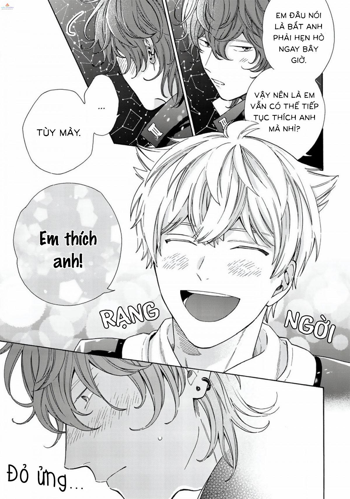 Ngôi Sao Hạng Nhất Được Vẽ Bằng Nụ Hôn 4 trang 5