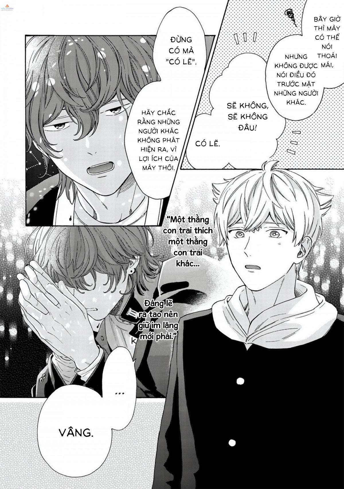 Ngôi Sao Hạng Nhất Được Vẽ Bằng Nụ Hôn 4 trang 6