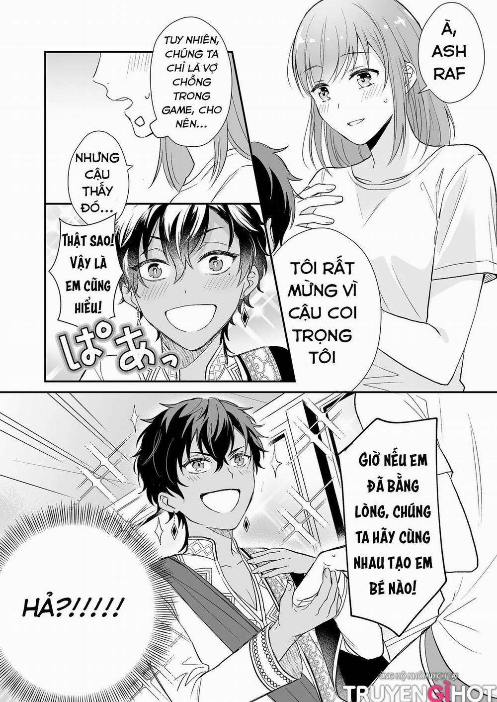 Người Chồng Trên Game Của Tôi Là Con Trai Của Một Sultan Ở Đất Nước Xa Xôi 1 trang 9