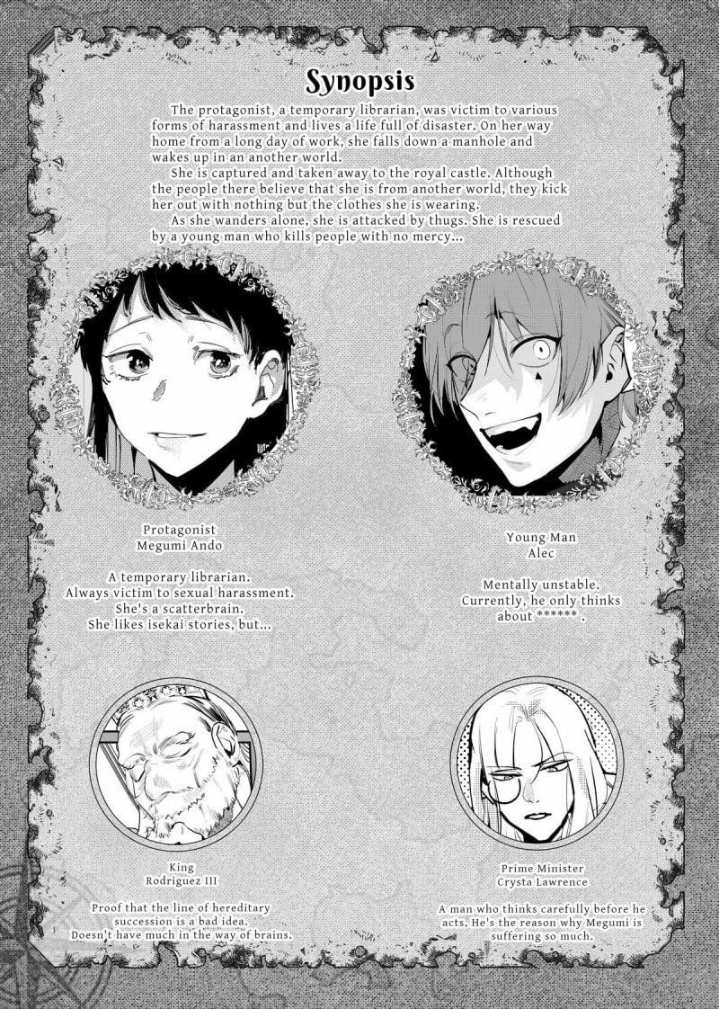 Người Đàn Ông Cứu Tôi Trong Chuyến Đi Isekai Lại Là Một Tên Sát Nhân Giết Người 1.1 trang 1