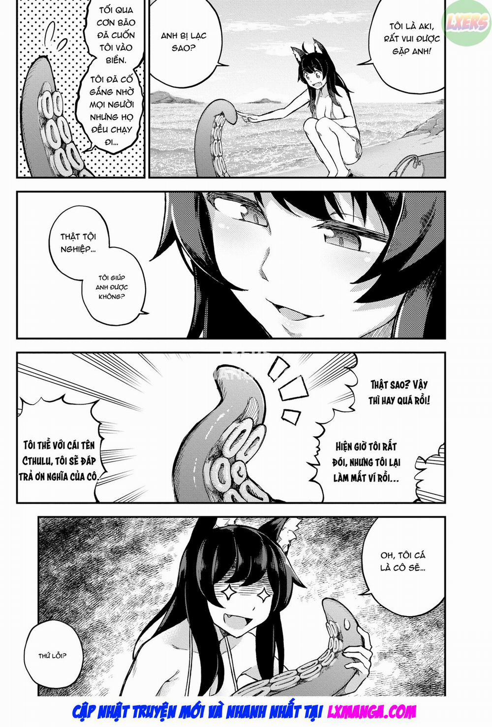 Người hầu của tôi là quái vật xúc tu 1 trang 4