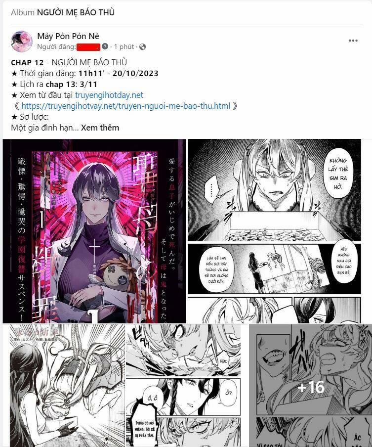 Người Mẹ Báo Thù 12 trang 0