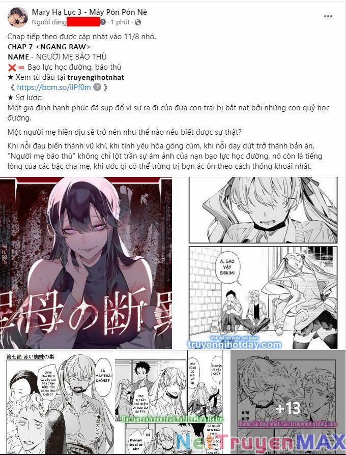 Người Mẹ Báo Thù 7 trang 0