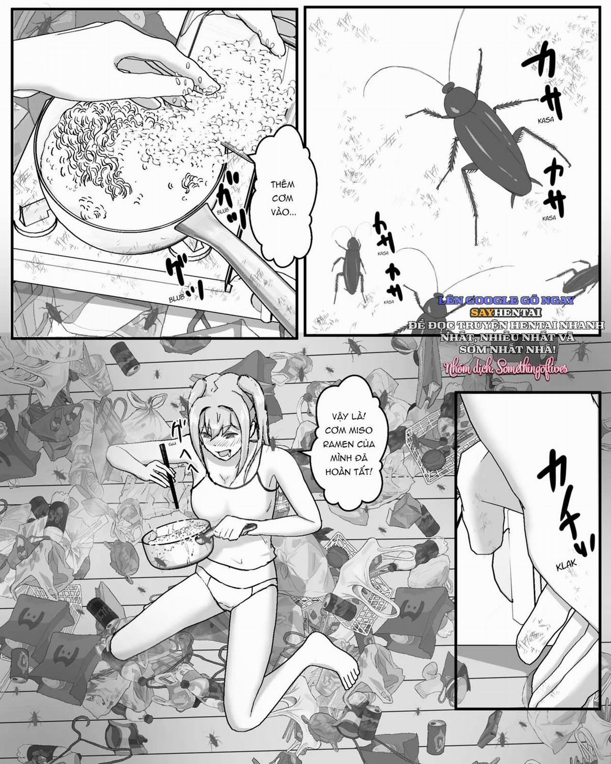 Người phụ nữ trong ngôi nhà bẩn thỉu: Thủ dâm với côn trùng 1 trang 2