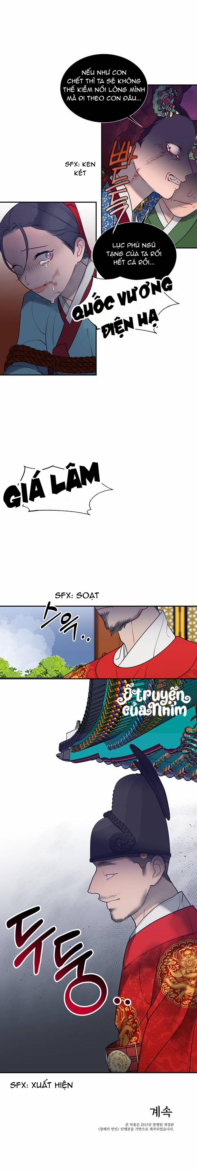Người Tình Của Gwanghae 45 trang 20