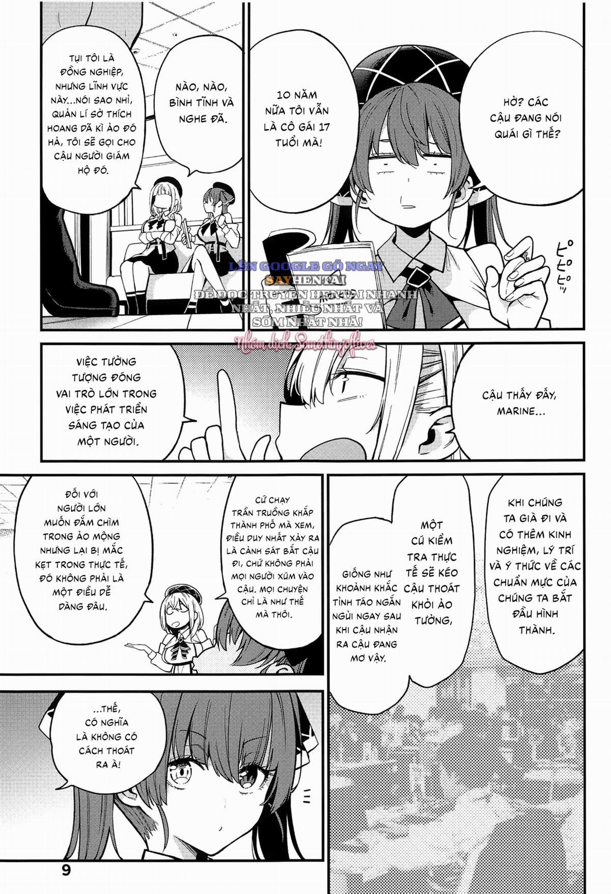 Nhà Hát Ảo Mộng Của Thuyền Trưởng Houshou Và Nhóm Lính Nhỏ 1 trang 9