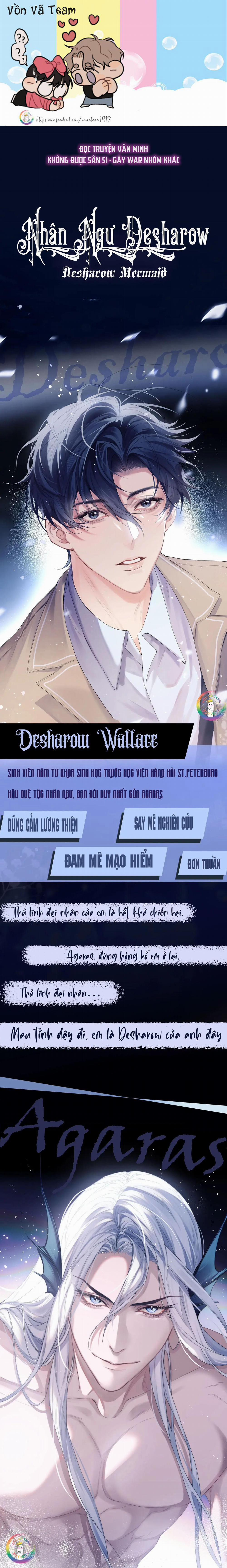 Nhân Ngư Desharow 0 trang 1