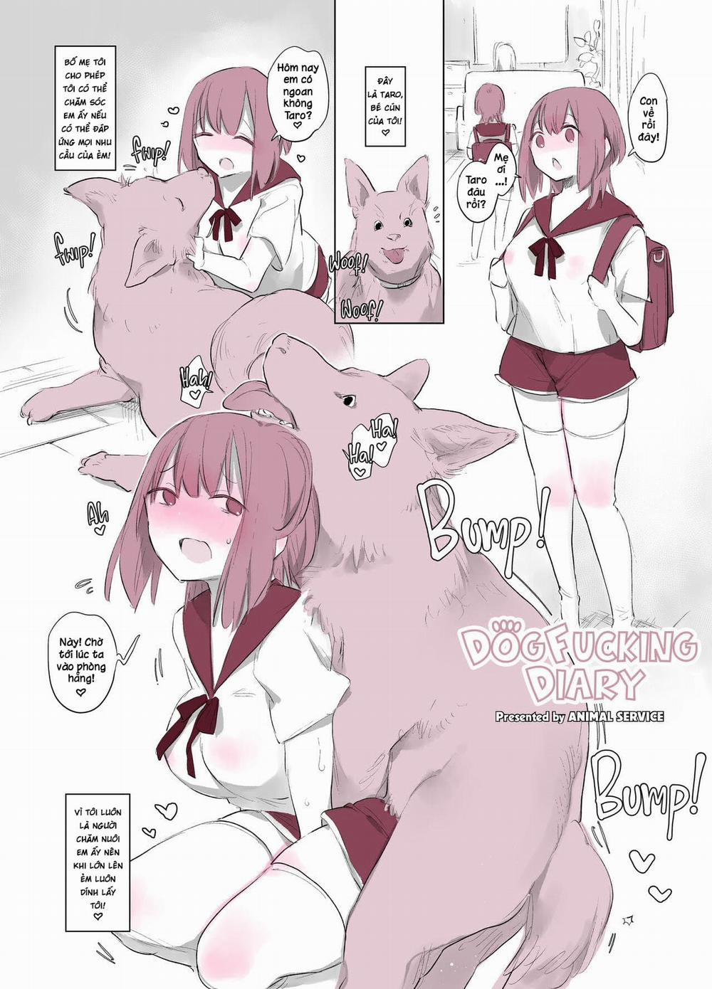 Nhật kí chăm sóc cho chó Phần 1 trang 1