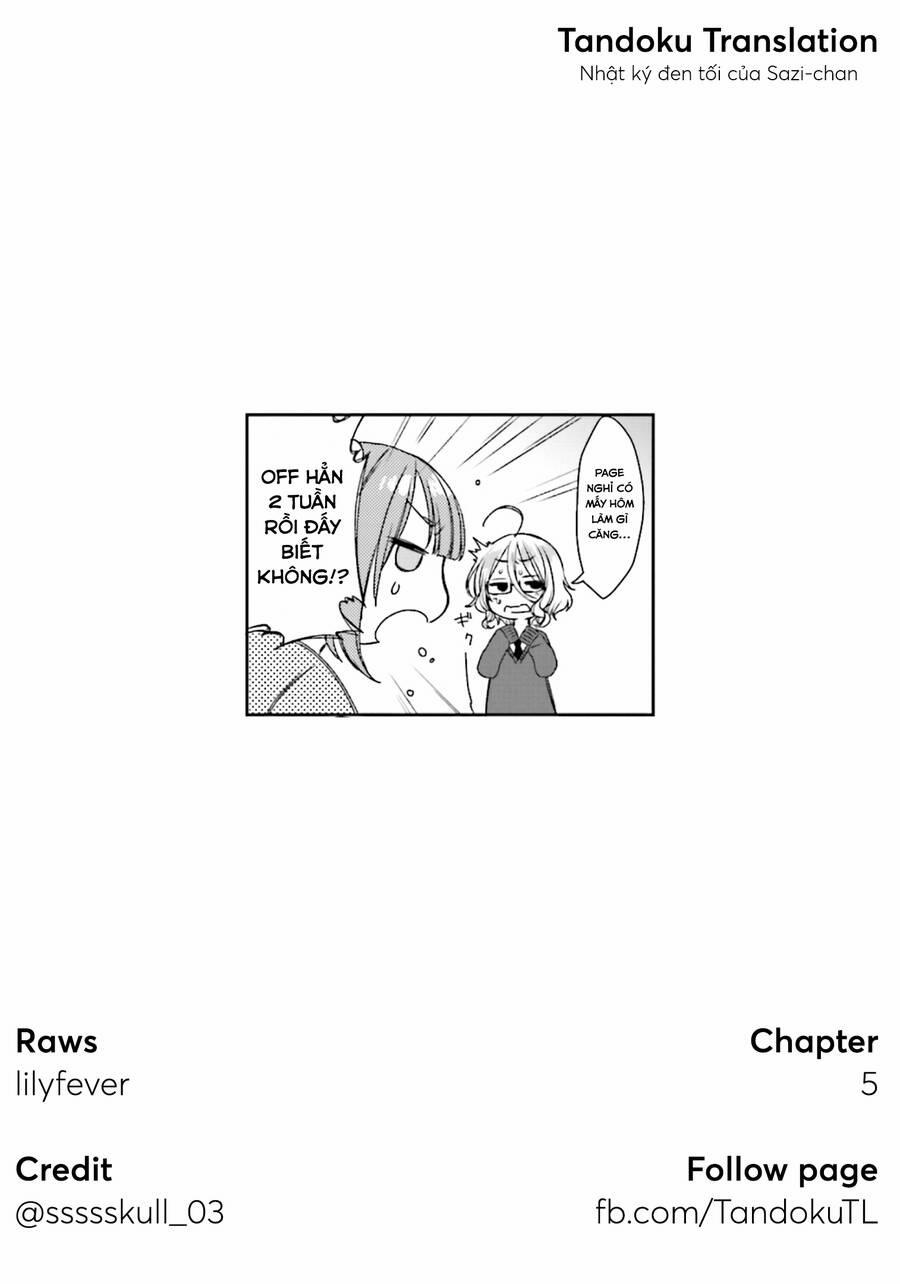 Nhật Ký Đen Tối Của Sazi-Chan 5 trang 8