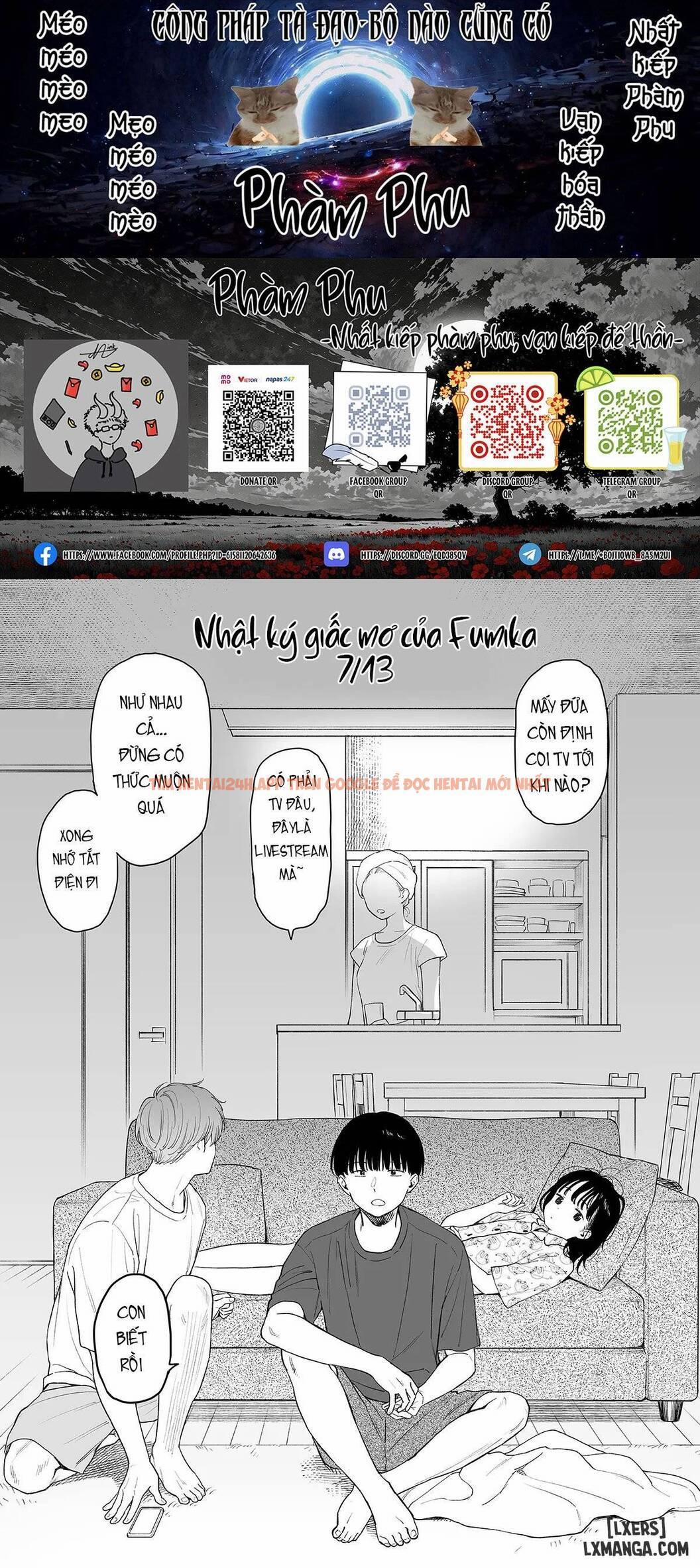 Nhật Ký Giấc Mơ Của Fumika OneShot trang 0